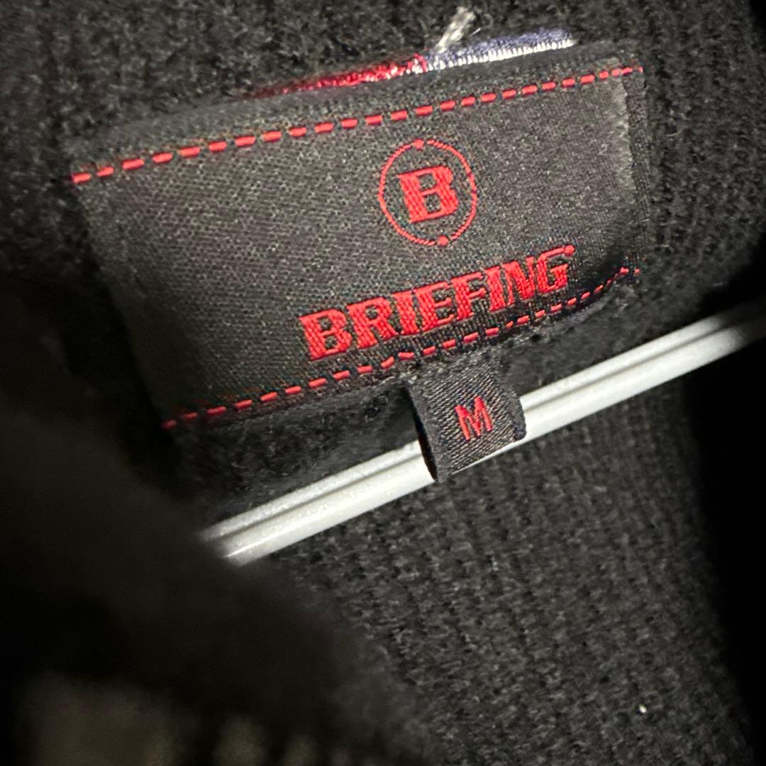 【BRIEFING GOLF】ダウン×防風ウール ハイブリッドジャケット　M