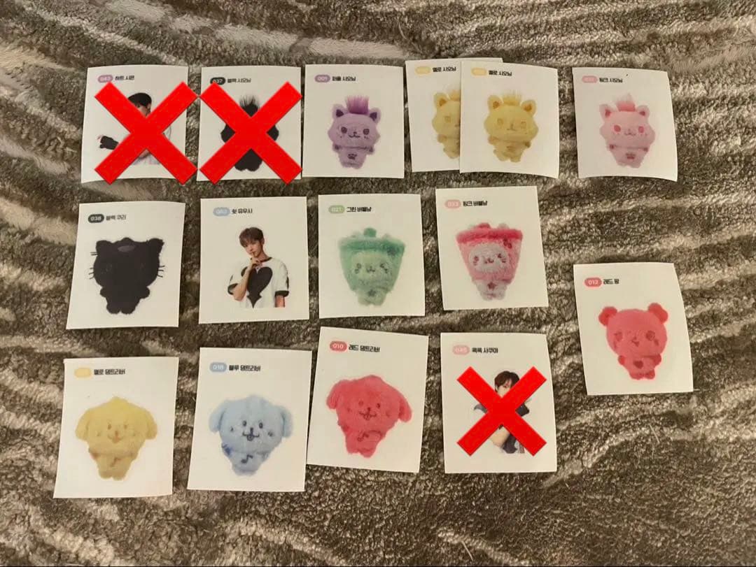 nct wish popup ランダムトイ　カプセル　ガチャ　ステッカー　シール