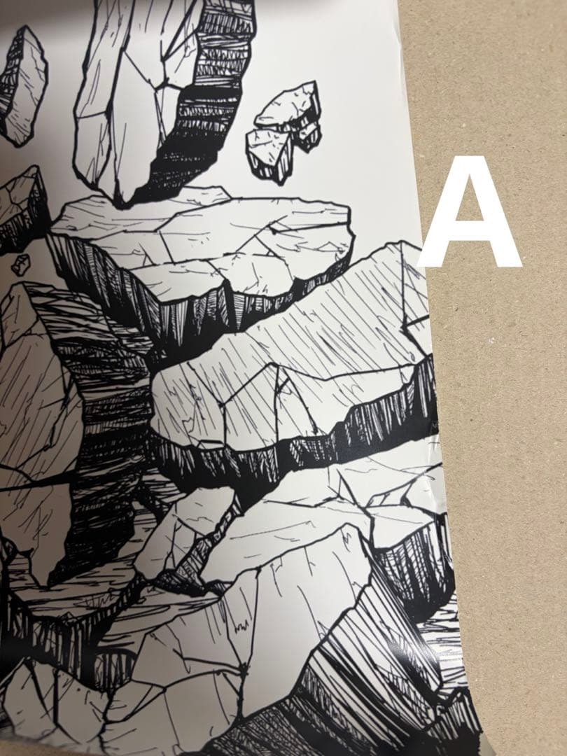 モブサイコ展 霊幻新隆 霊とか相談所B2ポスター　原画　3枚セット