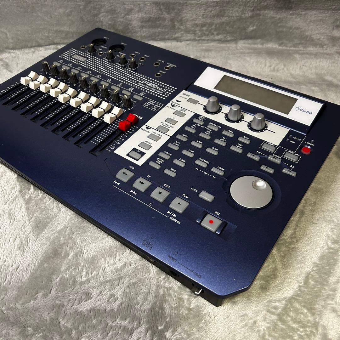 KORG D1200mkII MTR 画面不良（HDDフォーマット済）