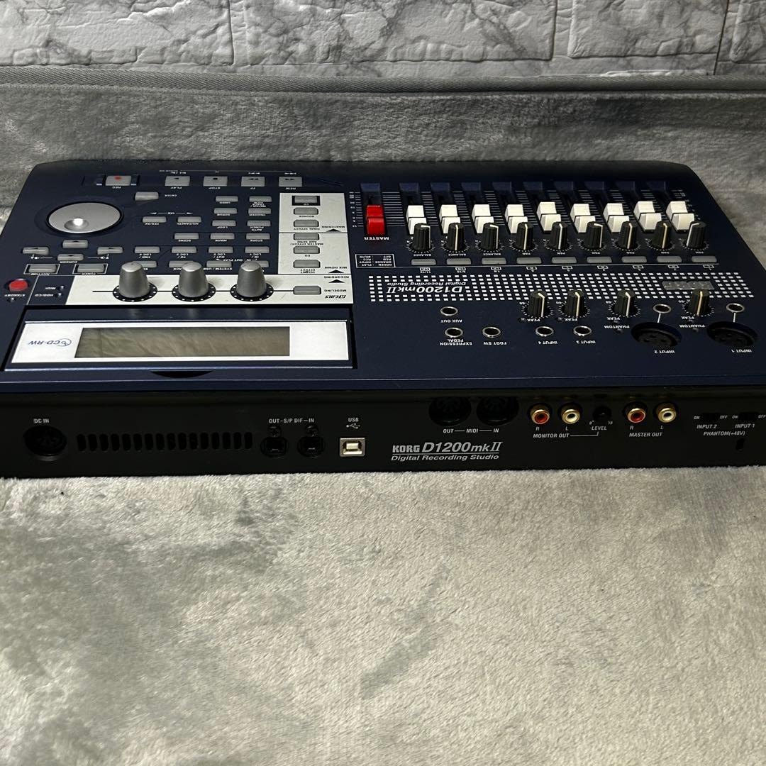 KORG D1200mkII MTR 画面不良（HDDフォーマット済）