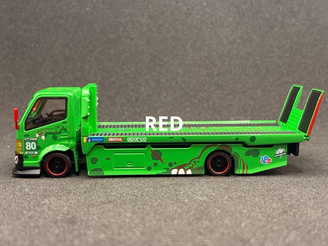 Micro Turbo 1/64 積載車 グリーン ROXY チェイス 激レア