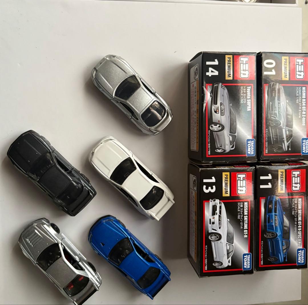 s*a様 トミカ Skyline GT-R Supra 9台