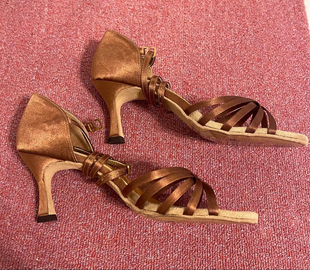 【新品】社交ダンス　ラテンシュー　24.0cm 7cmヒール