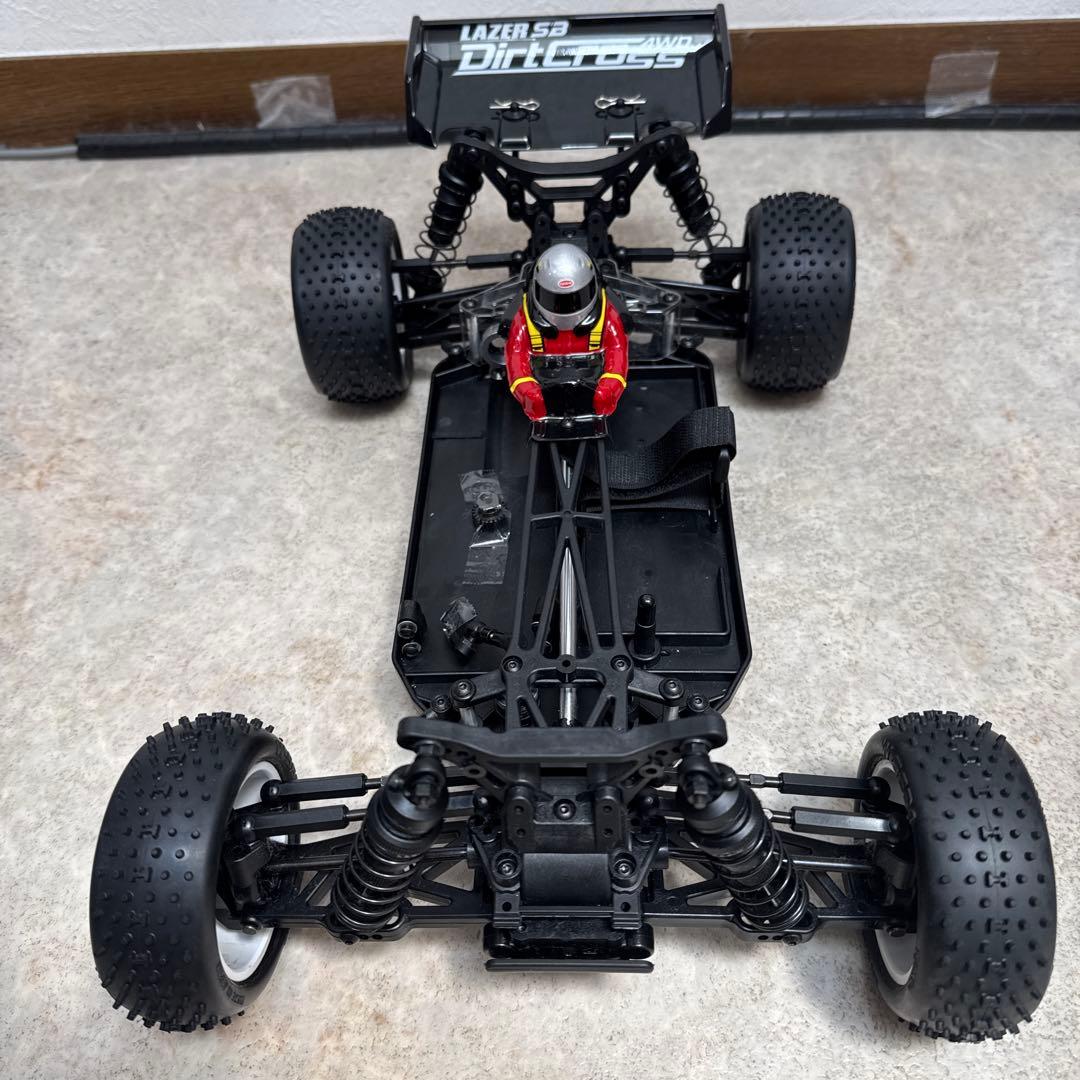 京商4WDバギーレーザーSBダートクロスシャーシ(メカ無し)