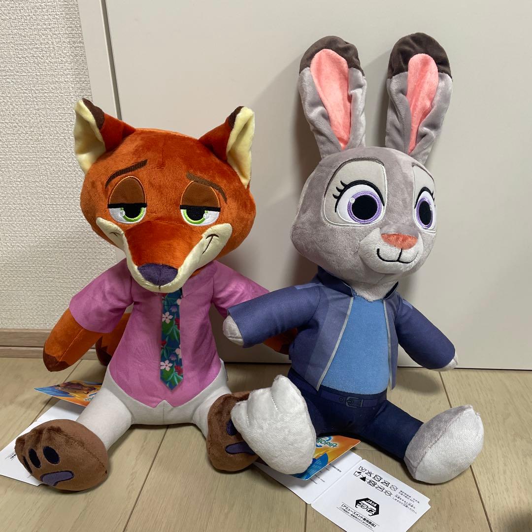 ズートピア2 ぬいぐるみ4体セット