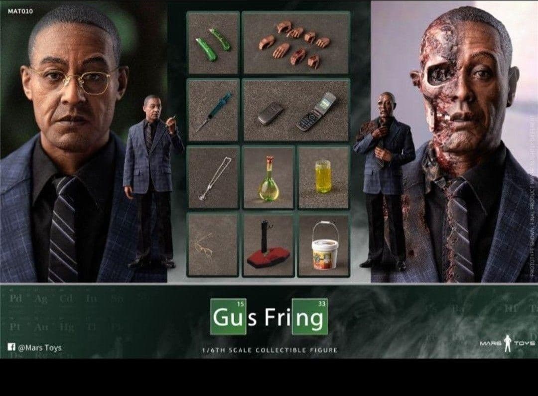 新品　1/6　グスタボ・フリング　アクションフィギュア　ブレイキング・バッド