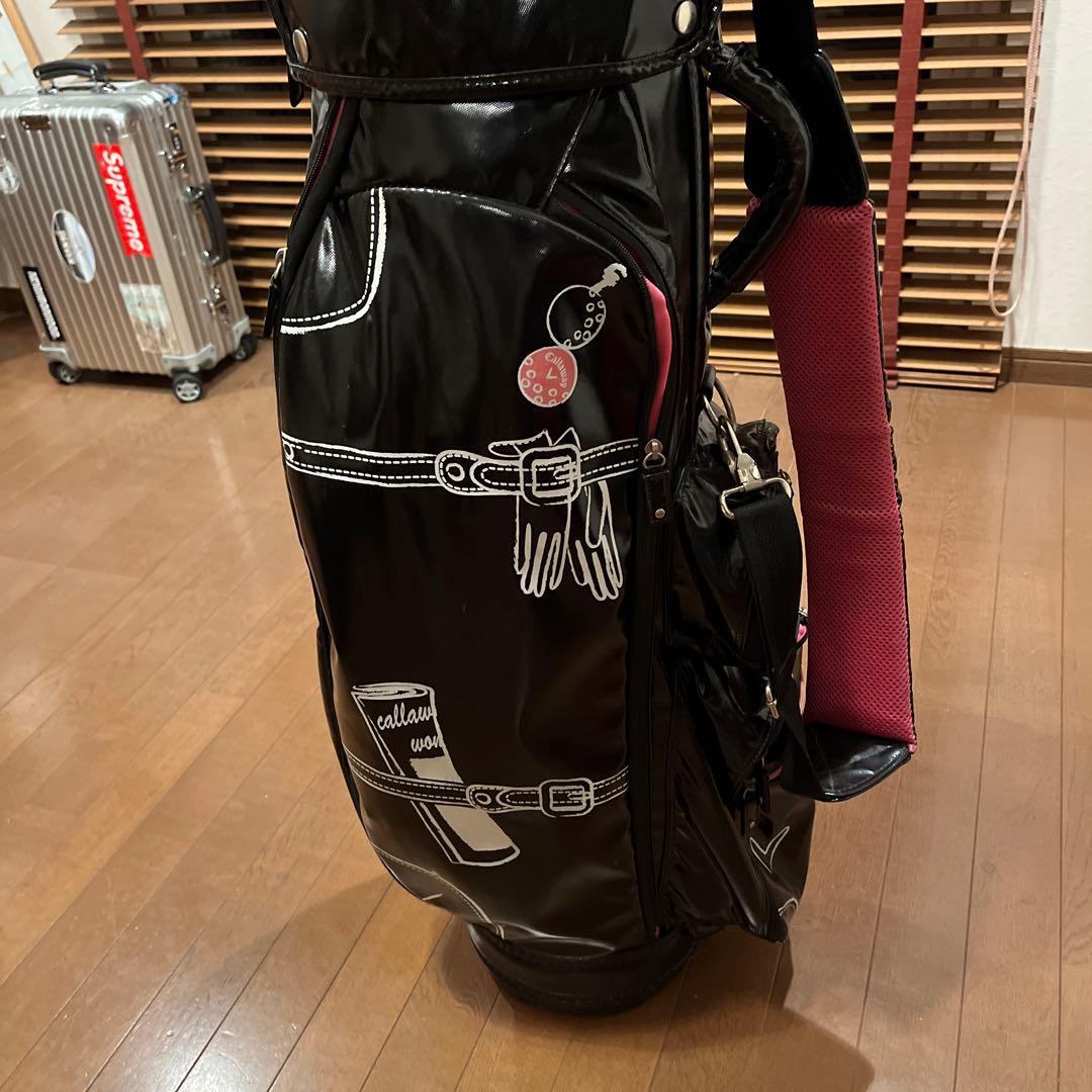 新春価格！キャロウェイ エナメル ゴルフバッグ 8.5型