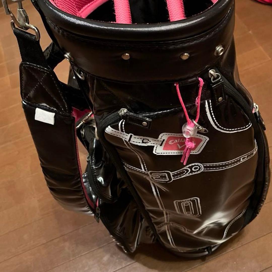 新春価格！キャロウェイ エナメル ゴルフバッグ 8.5型