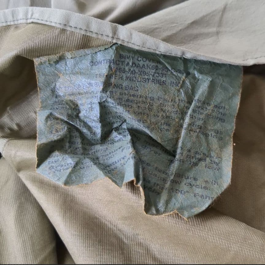 米軍実物　ウッドランド　ゴアテックス　シュラフカバー　寝袋　③