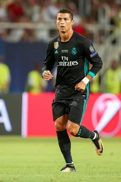 17-18 レアルマドリード　ロナウド　アディダスオフィシャル　長袖ユニフォーム