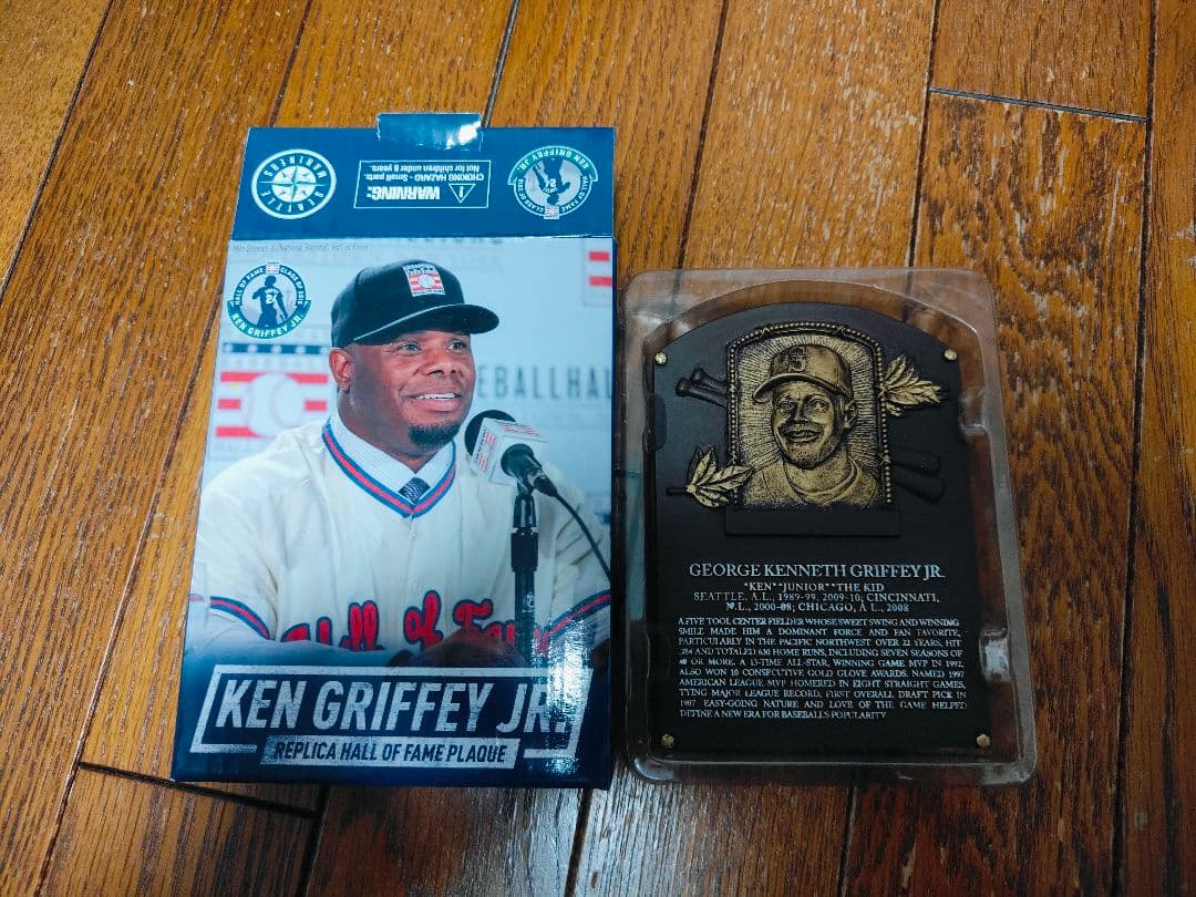 メジャー MLB 野球 KEN GRIFFEY JR. 殿堂盾 レプリカプラーク