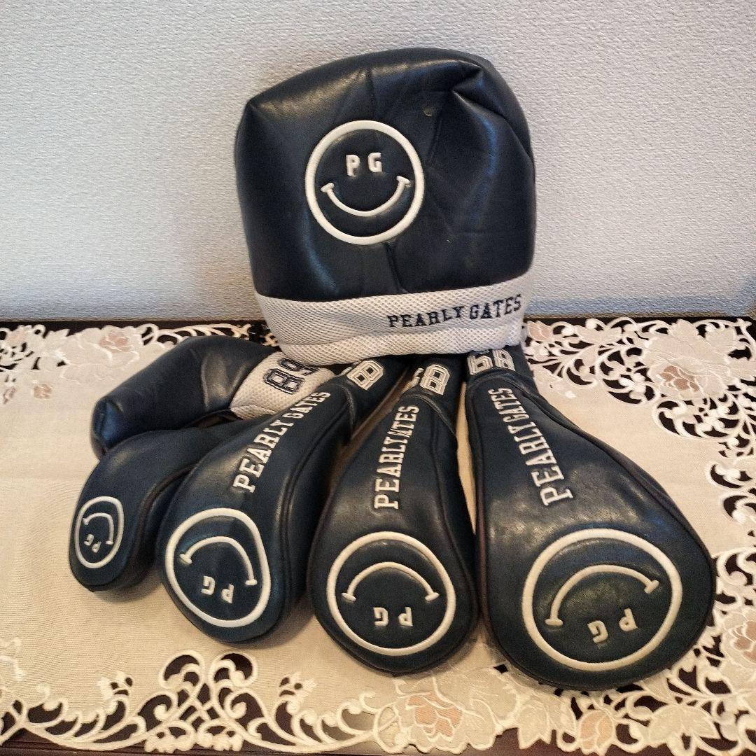 PEARLY GATES キャディバッグ 　ヘッドカバ-セット