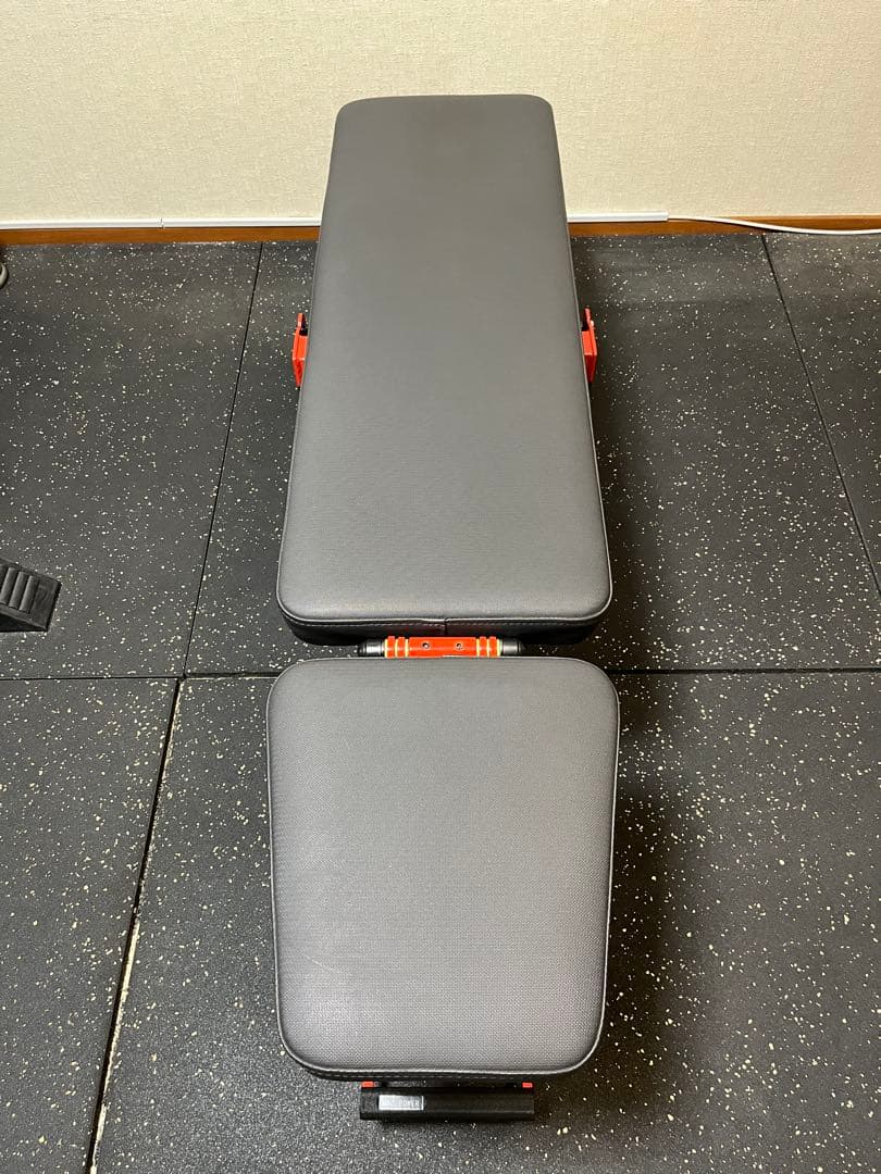 MBCアジャスタブルコンパクトベンチ　グロスレッド　都内引き取り限定