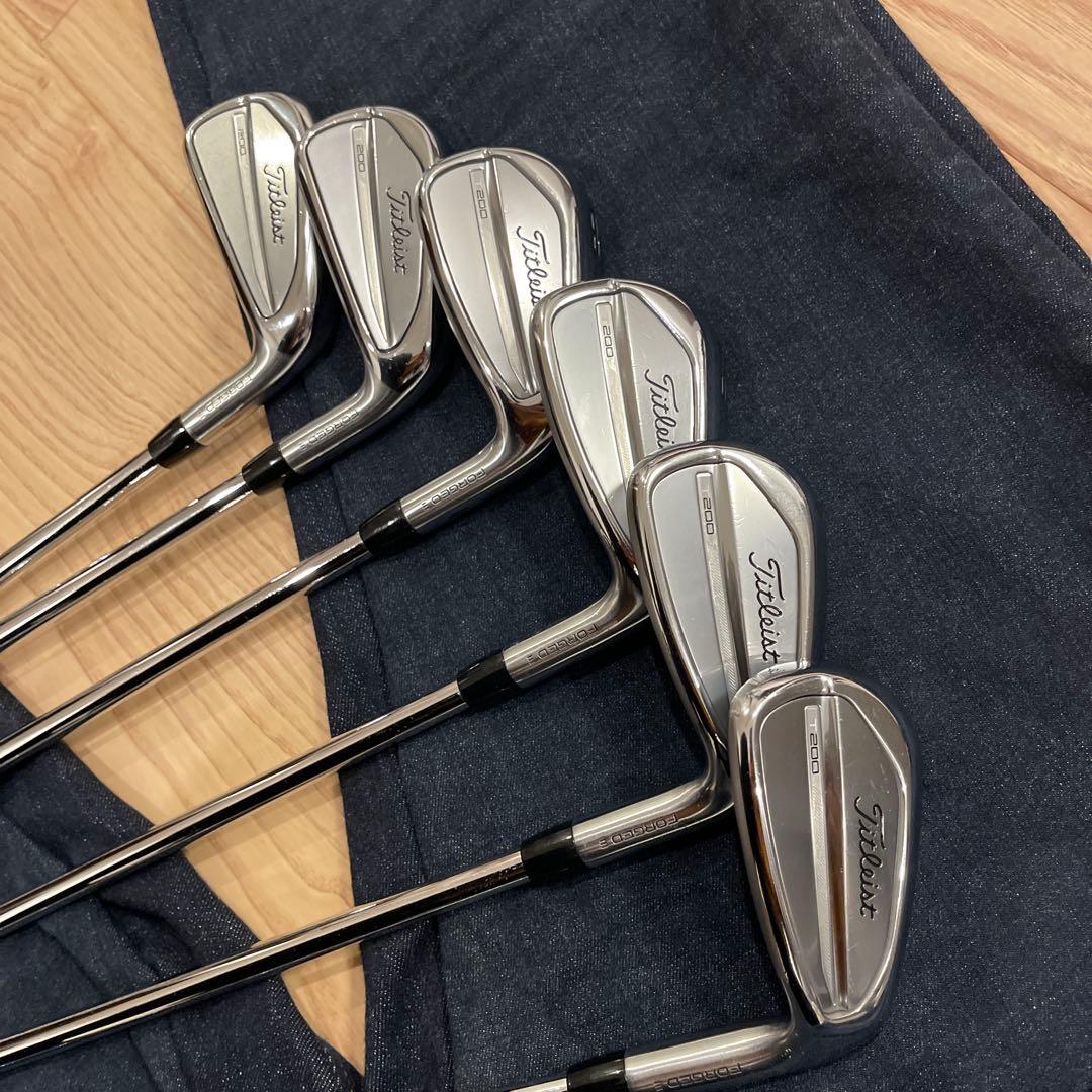 T200 2023 6I-P,48 タイトリストアイアンセット　美品