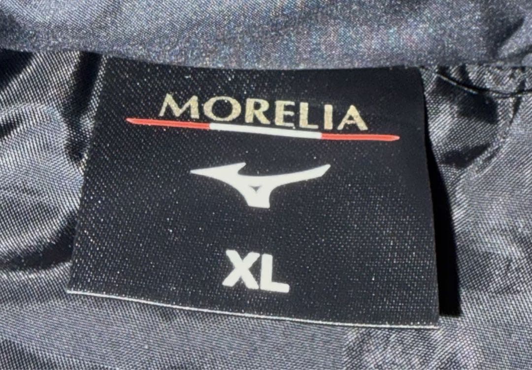 Mizuno Morelia ミズノモレリアダークグレー XL ベンチコート