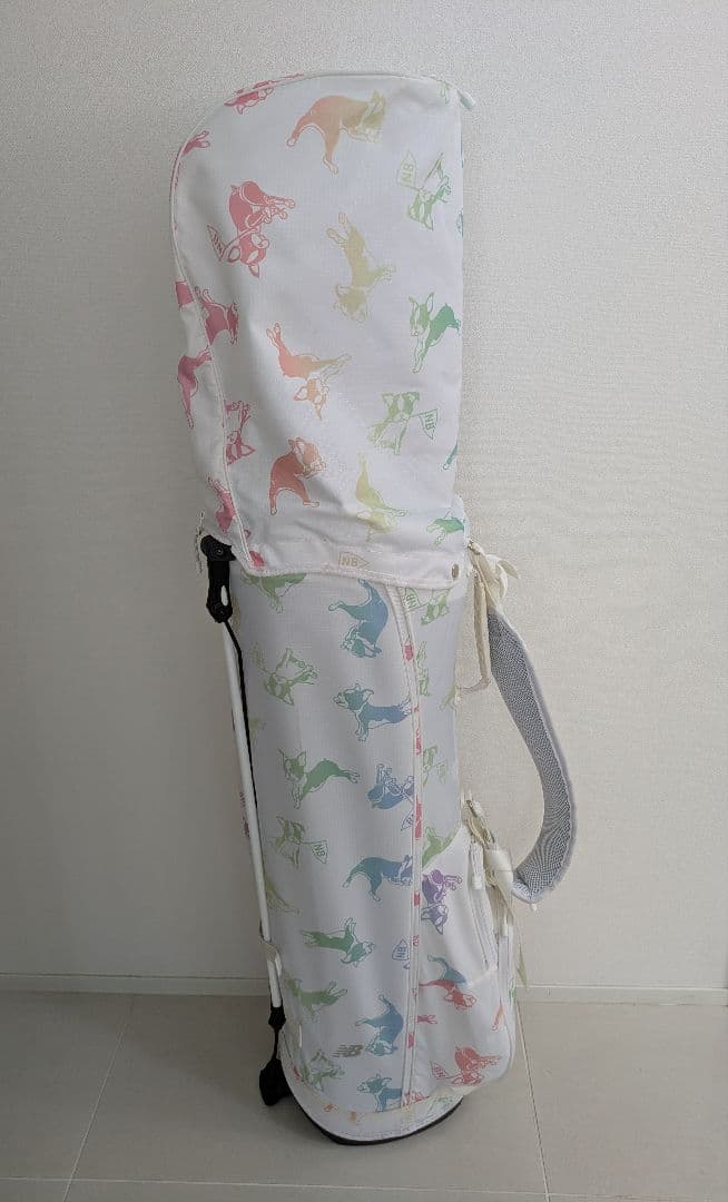 希少 ニューバランス ボストンテリア 軽量 キャディバッグ おまけ付き