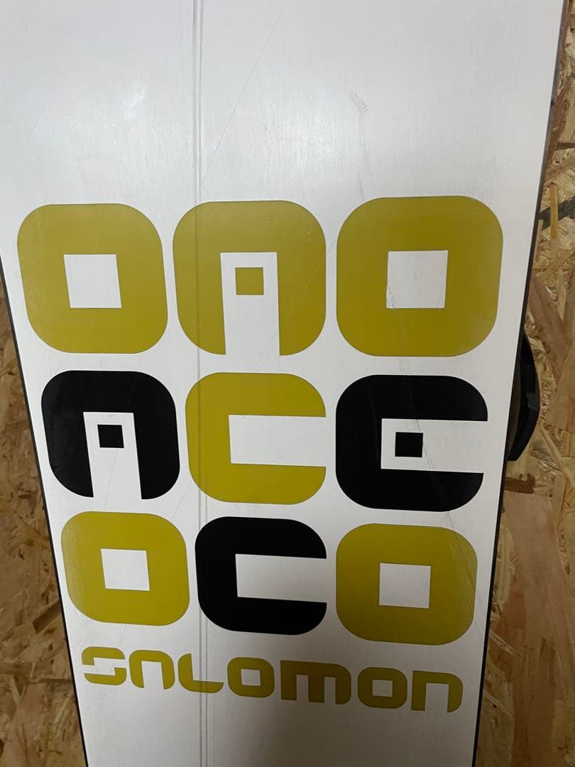 スノーボードSALOMON148cmビンディングSALOMON（M）滑走Wax込