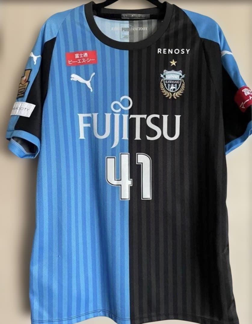 川崎フロンターレ 2018 MVP 家長昭博 ユニフォーム Lサイズ　サイン