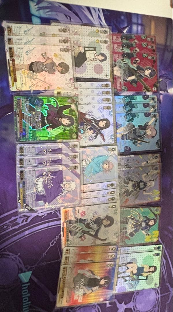 ガールズバンドクライ ダイダスフルホイル ヴァイスシュヴァルツ デッキパーツ付き