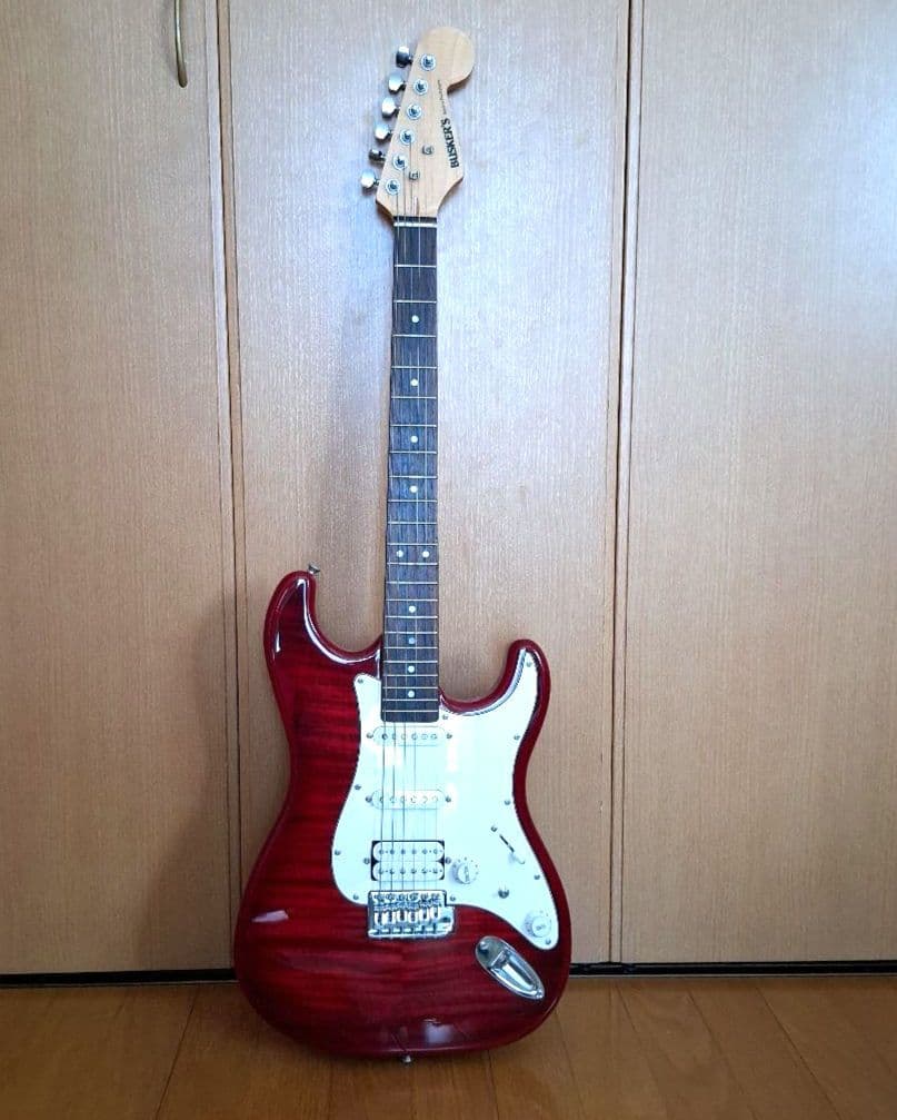 BUSKER'S BST-3H エレキギター ソフトケース付