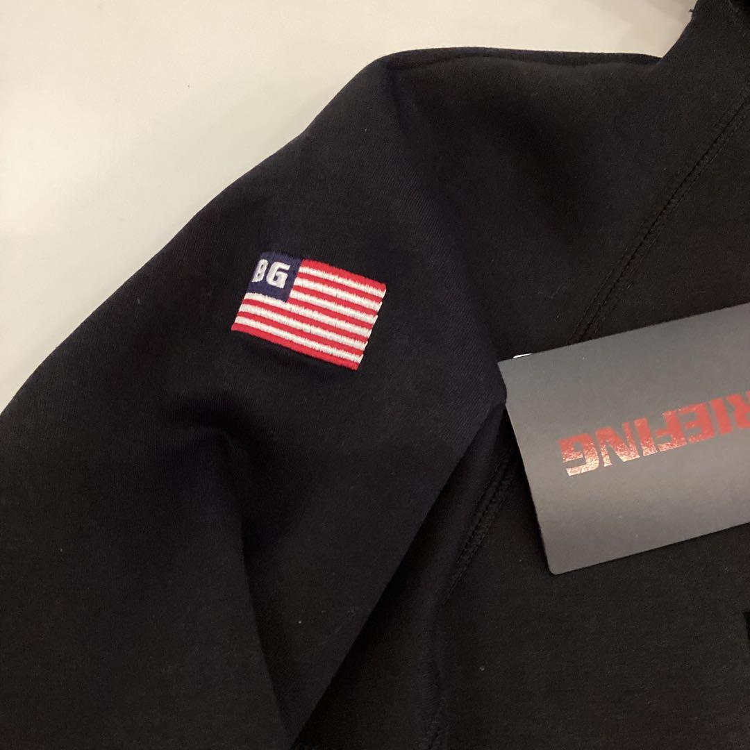 新品　完売品　BRIEFING WOMEN’S LOGO HOODIE ブラック