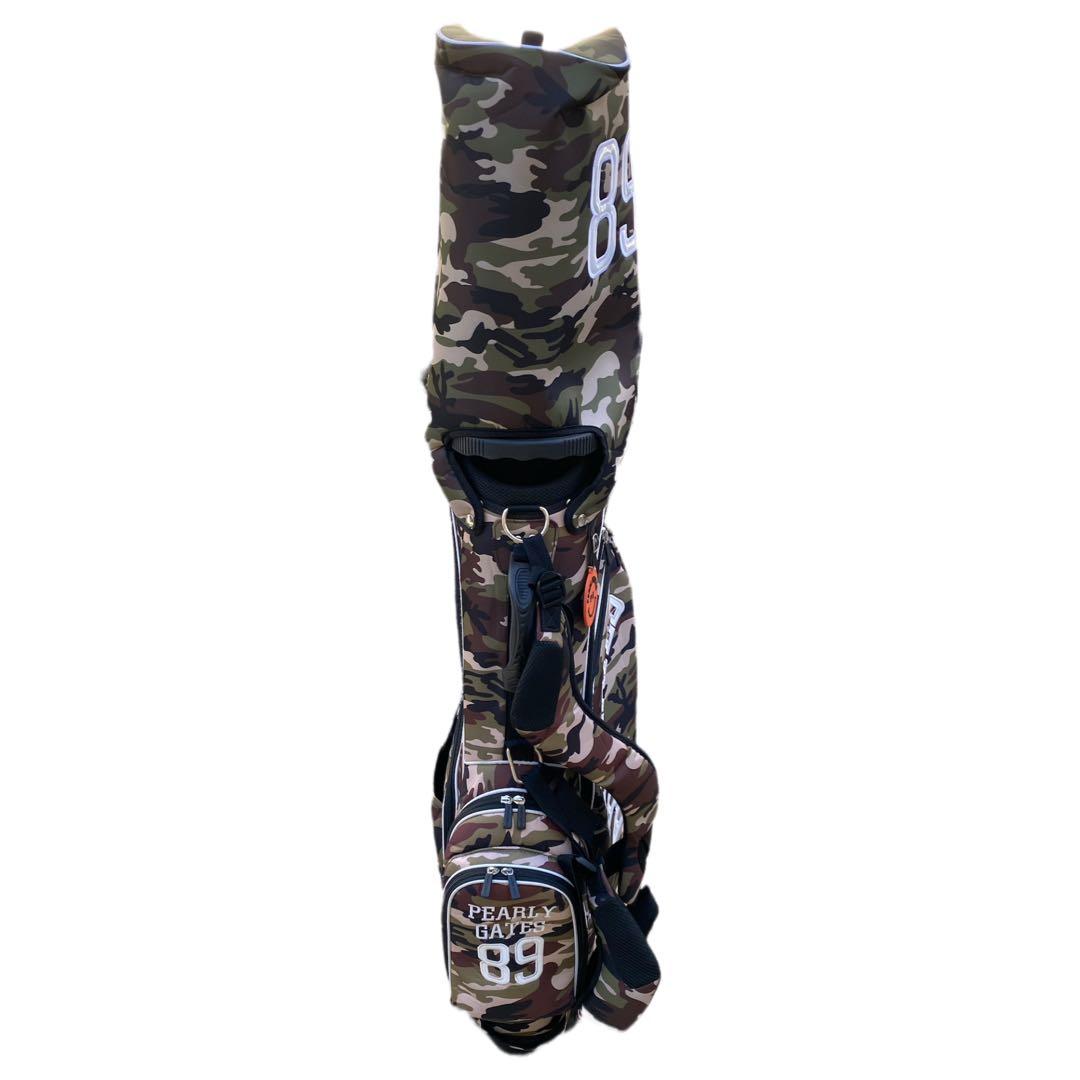 【人気モデル】PEARLYGATES 迷彩キャディバッグ