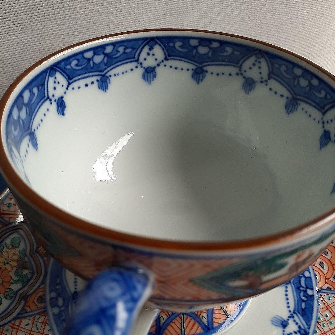 京焼　清水焼　昭阿弥　カップ&ソーサー