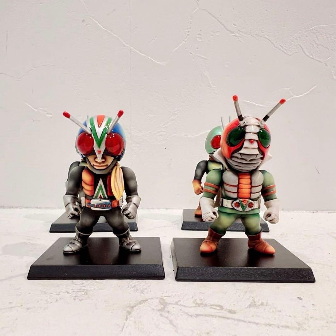 コンバージ　仮面ライダー 全塗装　昭和ライダー　1号　2号　V3 ライダーマン