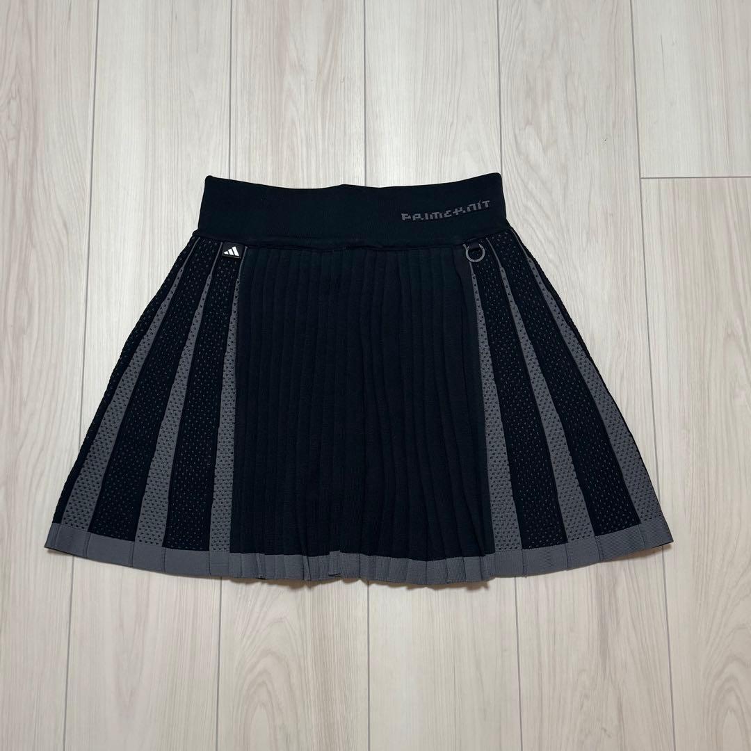新品 アディダス セットアップ ゴルフウェア プライムニット プリーツスカート