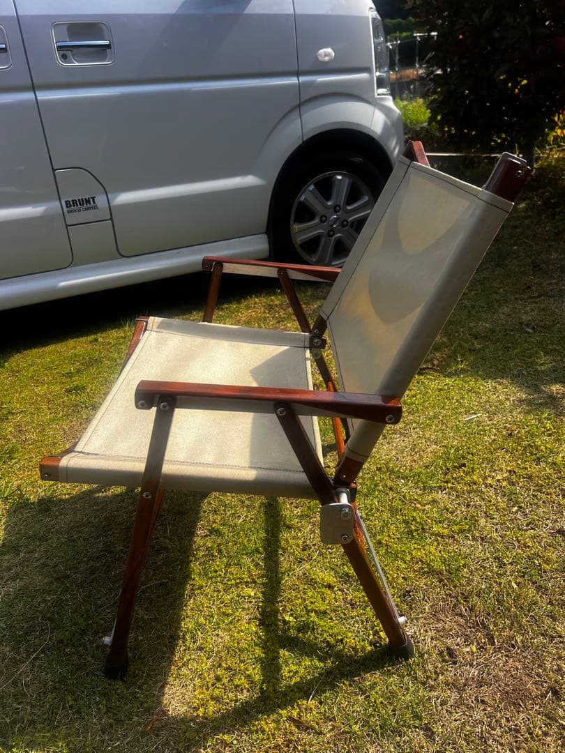 希少廃盤品 Kermit Chair ワイド幅 ウォールナット ベージュ色