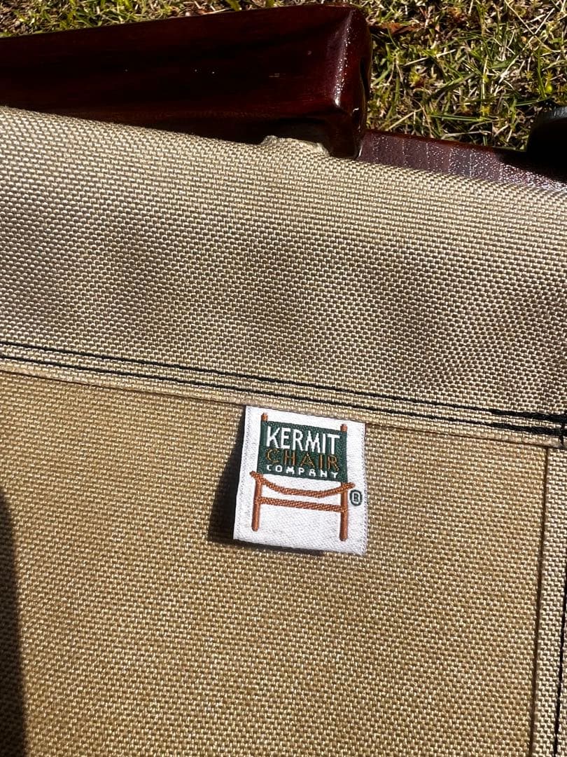 希少廃盤品 Kermit Chair ワイド幅 ウォールナット ベージュ色