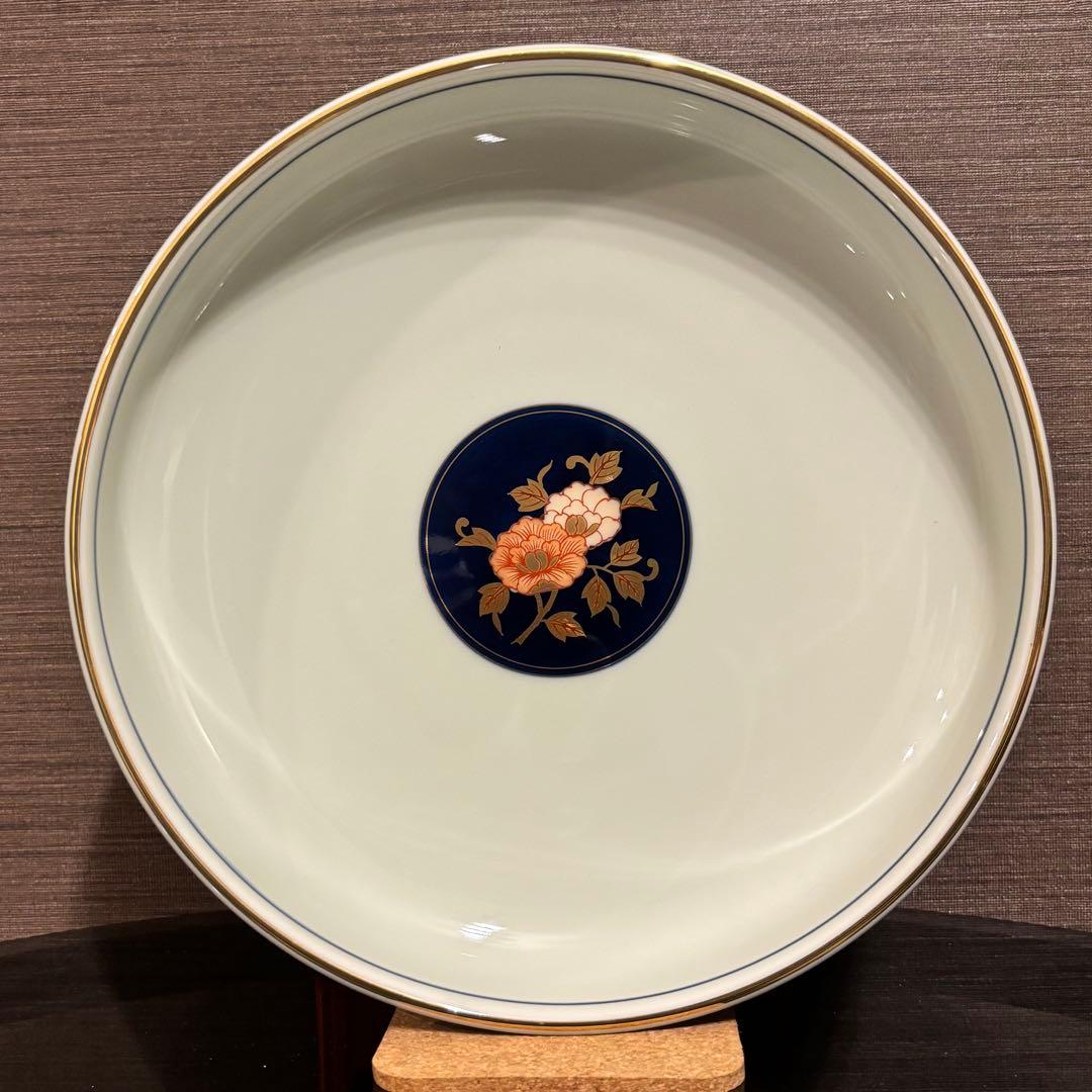 2個組 古伊万里金彩 深皿・大皿有田焼 清乃窯　箱有り