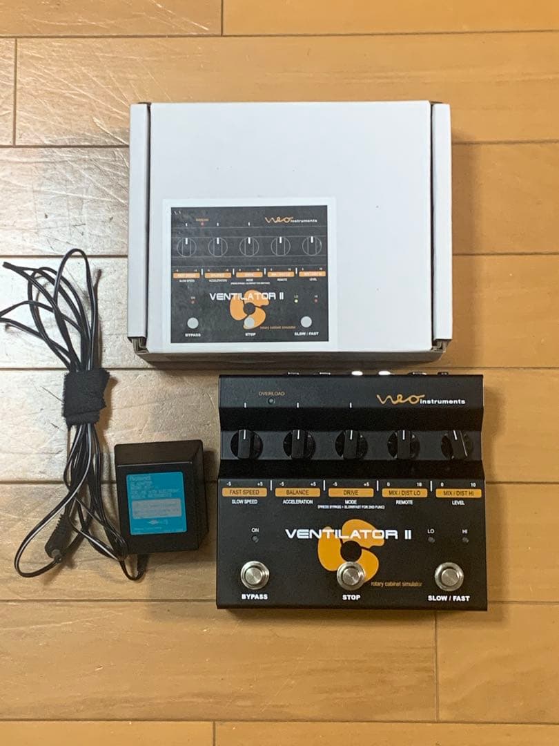 VENTILATOR II ロータリーシミュレーター　9V仕様DCアダプター付