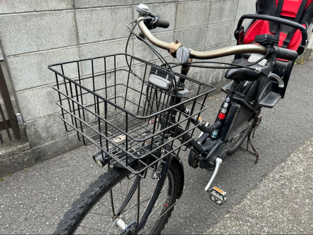 電動アシスト自転車 チャイルドシート付き ブラック　hydee.b