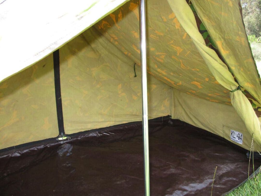 ★入手困難！テント収納袋付き！オランダ軍 一人用 テント サープラス
