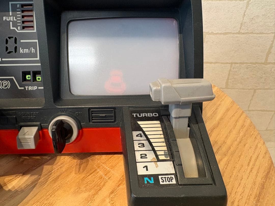 TOMY トミー NEW ドライビングターボ レトロ ゲーム ハンドル操作型玩具