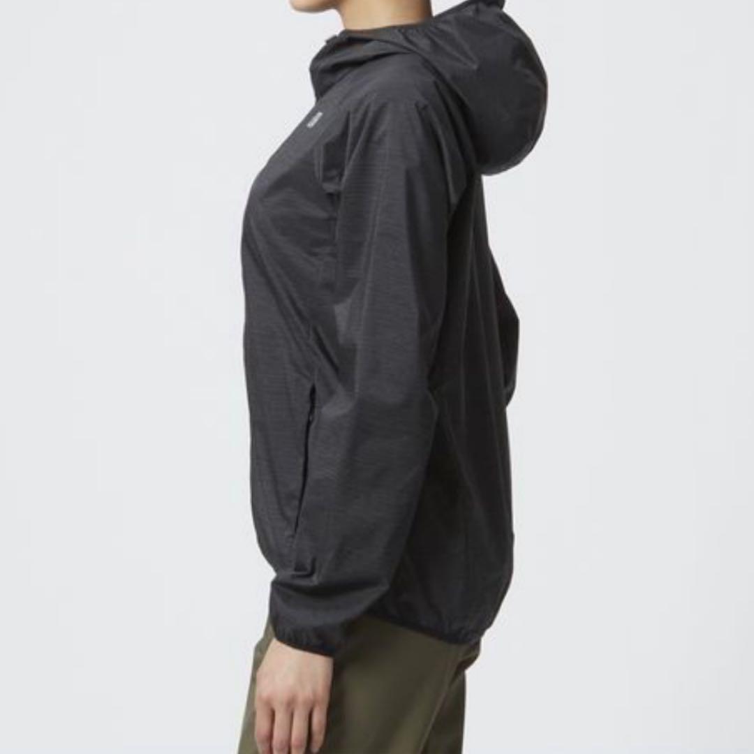 ノースフェイス　スワローテイルベントフーディノベルティ　S（レディース）グレー