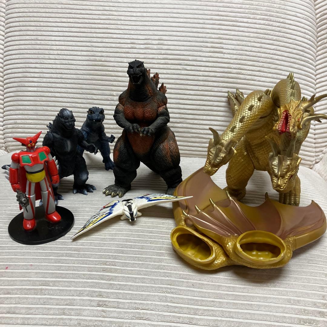 ゴジラソフビ6体セット