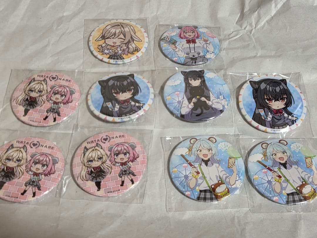 A*様 わたなれ　くじ引き堂　まとめ売り　クッション　ミニアクスタ　アクキー　缶