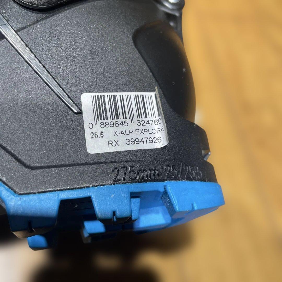 希少salomonサロモンX-ALP EXPLORE 25.0-25.5cm