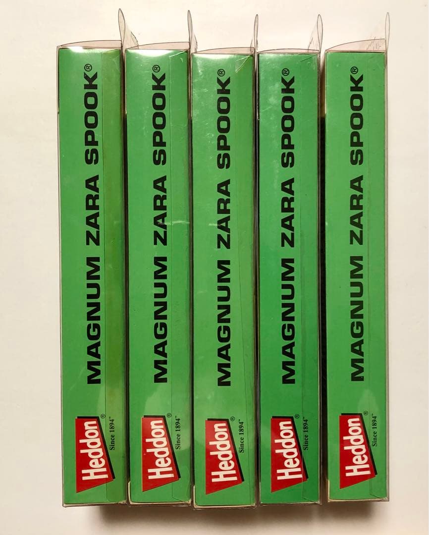 ヘドン マグナム ザラ スプーク　7インチ　4色セット