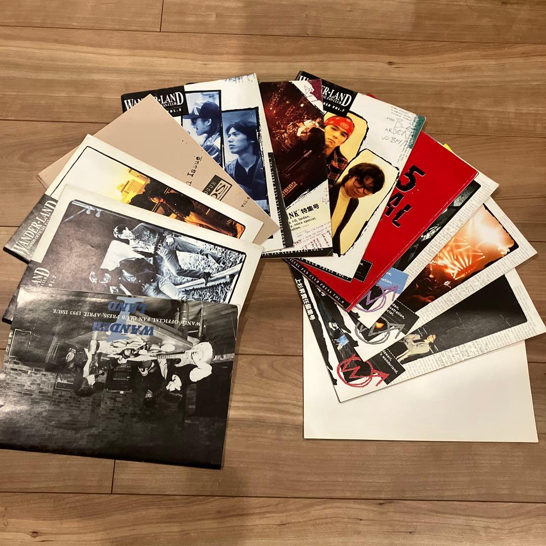 【カビ臭あり】WANDS WANDERLAND 会報セットvol1からvol12