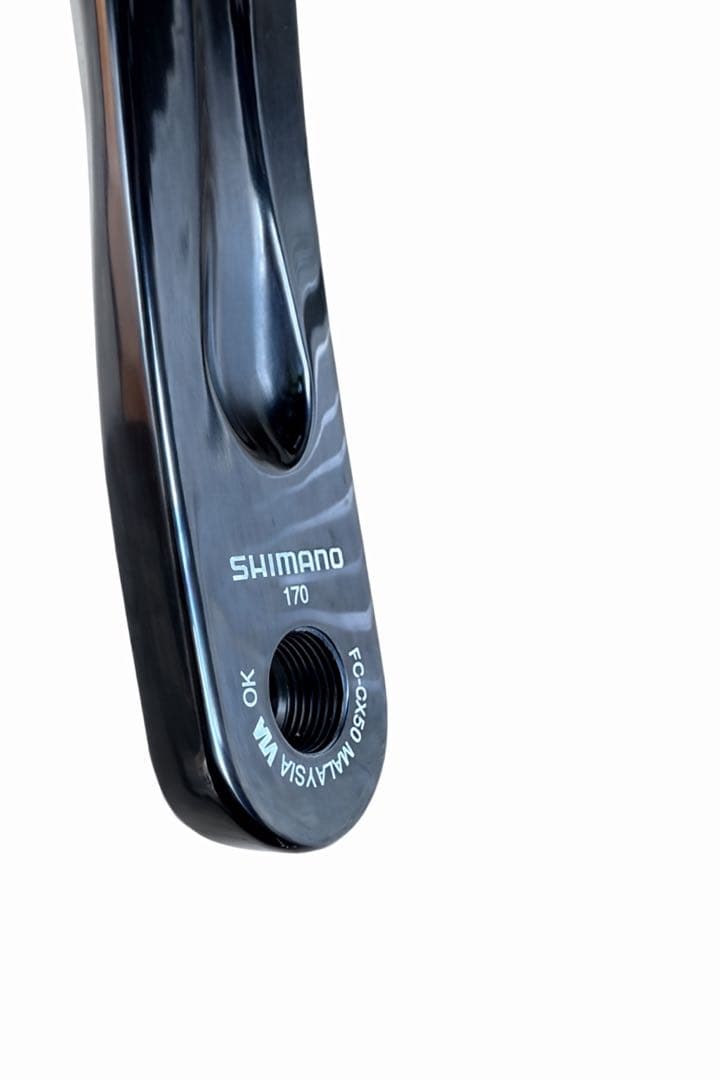 Shimano FC-CX50クランクセット ブラック