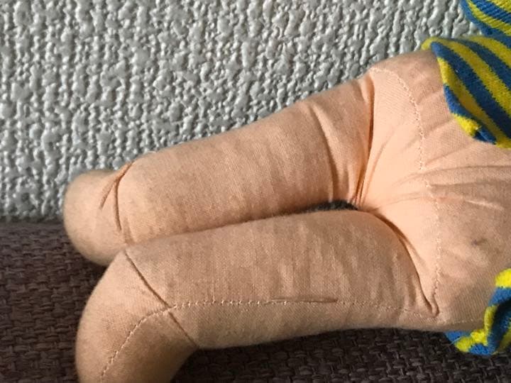 昭和レトロ　鳥山明先生　刻印入り　当時物　アラレちゃん人形　ポピー社