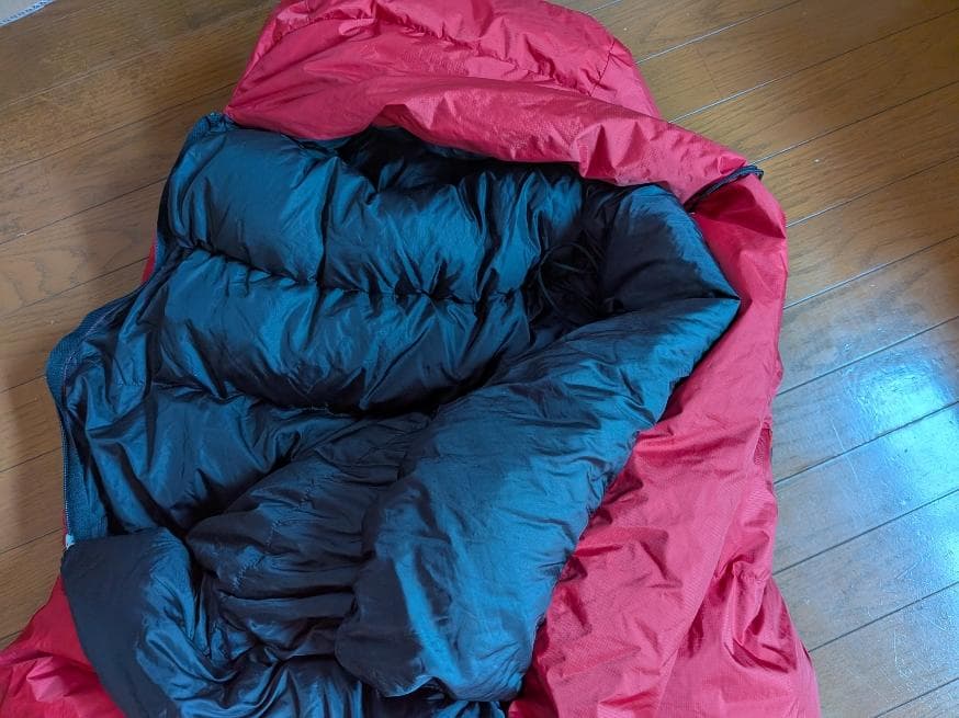 ナンガオーロラ750STDダウンシェラフ標準丈