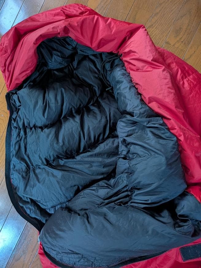 ナンガオーロラ750STDダウンシェラフ標準丈