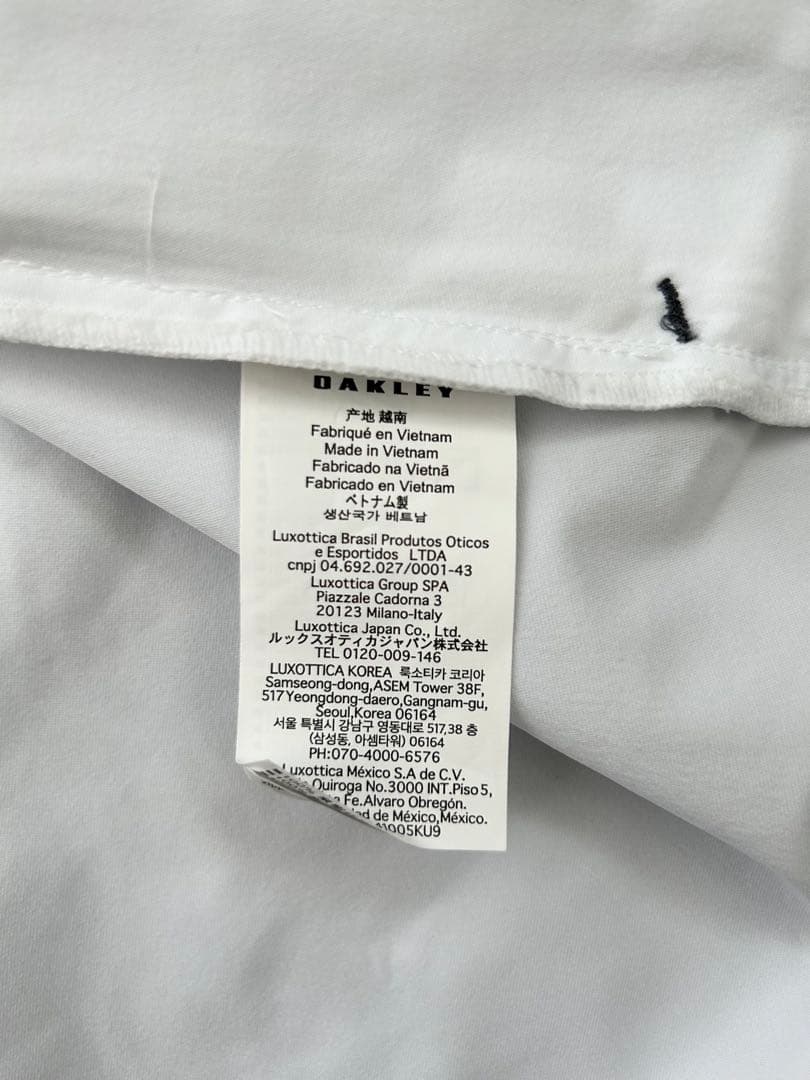 新品 OAKLEY オークリー 立体ゴルフジャケット UPF50 耐久撥水XXL