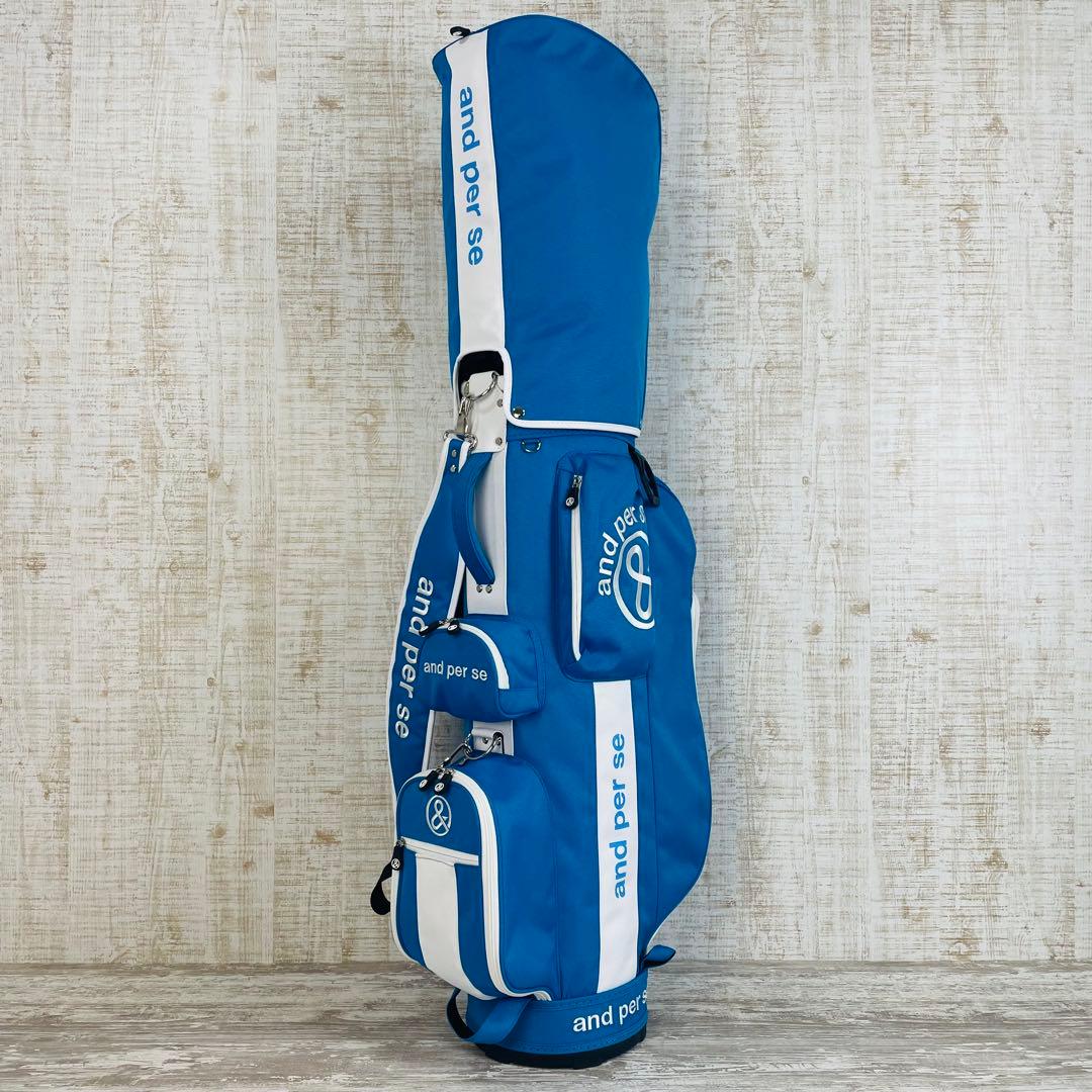 and per se CADDY BAG アンパスィ スポーティーキャディバッグ