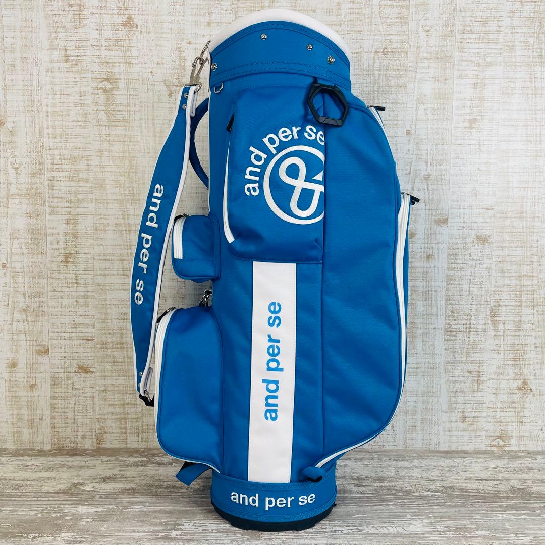 and per se CADDY BAG アンパスィ スポーティーキャディバッグ